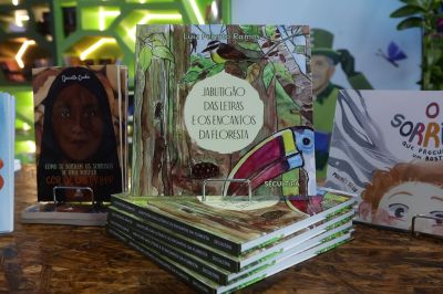 Notícia: Secult lança livros de Nazaré Pereira e Jabutigão, homenageados da 29ª Feira Pan-Amazônica do Livro e Multivozes