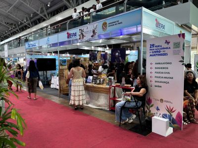 Notícia: Uepa aproxima do público sua produção científica e cultural na Feira Pan-Amazônica do Livro